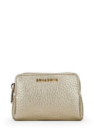 Bosanova CON CREMALLERA Y LOGO - Monedero - oro