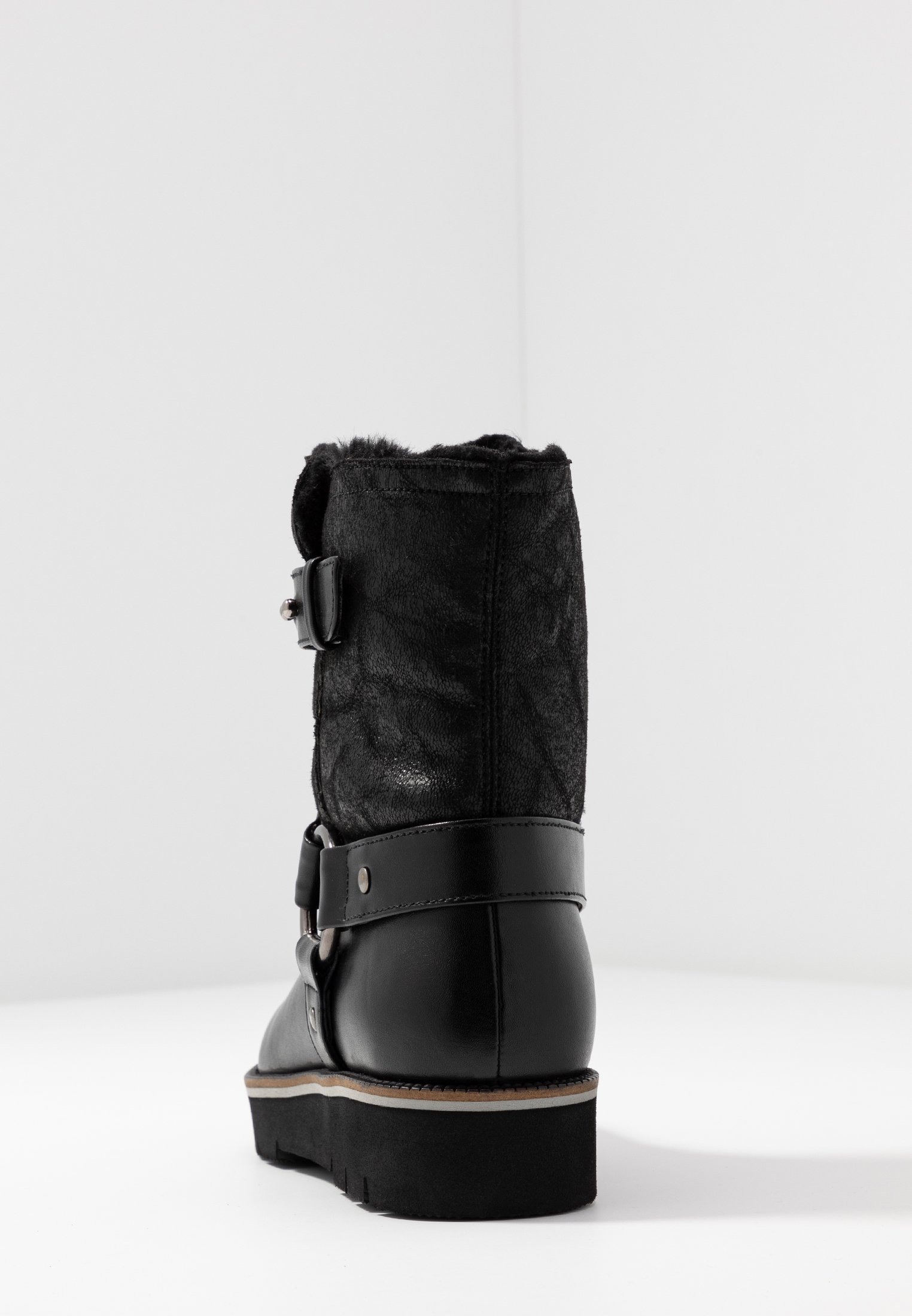 Simply Be WIDE FIT ZOE LINED BIKER BOOT Cowboy Simply Be WIDE FIT ZOE LINED BIKER BOOT Cowboy