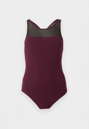 Arena, MESH CROSS BACK - Badedragt - bordeaux