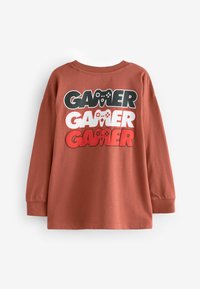 Next GRAPHIC - Longsleeve - rust brown game controller