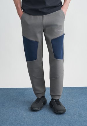 SPACER PANT - Παντελόνι φόρμας - city grey/collegiate navy