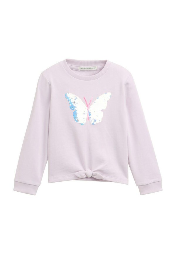 MIT WENDEPAILLETTEN - Sweatshirt - charming lavender