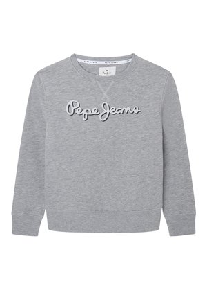 NOLAN CREW - Felpa - grey marl grey