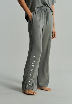 WIDE LEG REGULAR FIT - Treniņtērpa apakšdaļas - grey