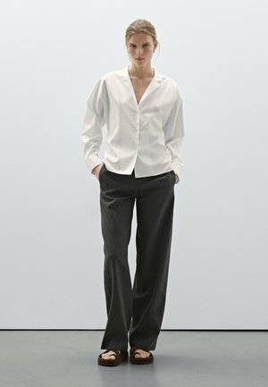 Hemdbluse - white