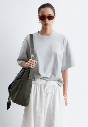 & OTHER STORIES, & OTHER STORIES BOXY T-SHIRT - Camiseta básica - grey