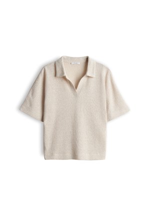 OPUS, RELAXED POLO STYLE - Poloshirt - golden beige
