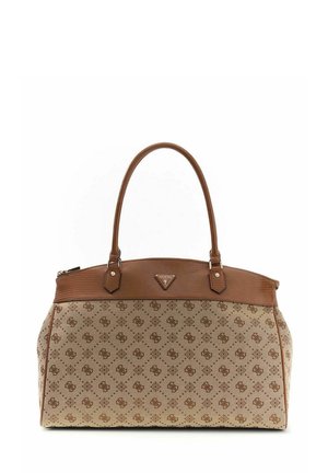 MELINDA DELUXE DOME - Cabas - latte logo