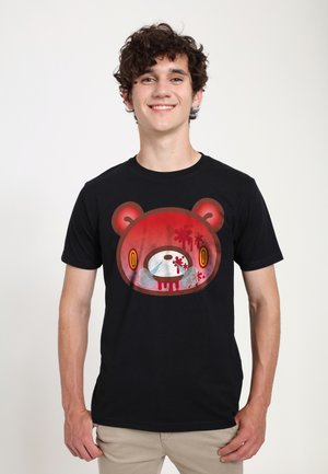 Henry Tiger, GLOOMY BEAR CRAZED ZOMBIE NAUGHTY GRIZZLY HALLOWEEN ANIME - T-shirt print - black