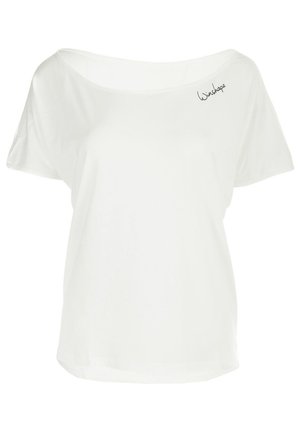 KURZARM - Sport T-shirt - vanilla