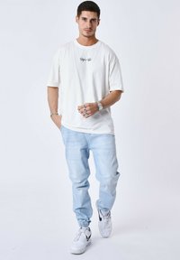 Project X Paris JOG BASIC - Vaqueros boyfriend - bleu clair