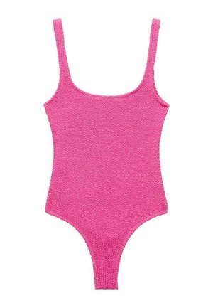 GETEXTUREERD - Plavky - pink