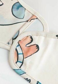 Next WEANING AND FEEDING SLEEVED - Lätzchen - neutral safari animals