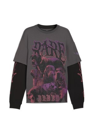 LAMELO WORLD TOURNAMENT LS TEE - Linne - dusky gray