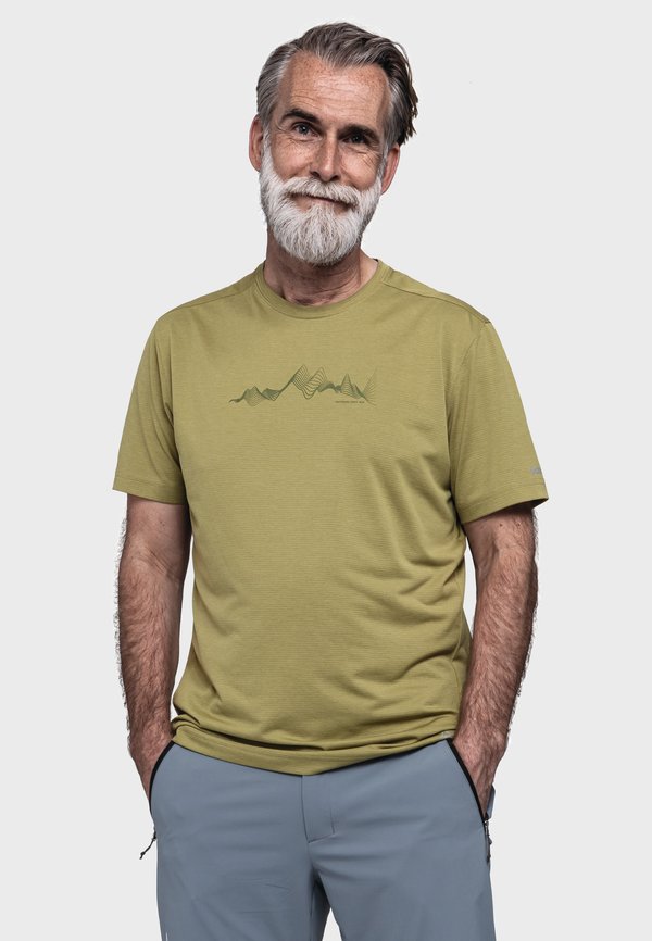 CIRC SULTEN - Sport T-Shirt - grün