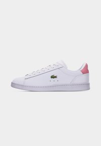 Lacoste CARNABY SET 224 - Športni copati - white/light pink