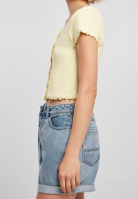 Urban Classics Strickjacke - yellow