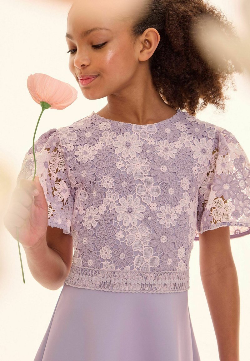 strapless open back dress Maria B Raw Silk Suit - Embroidered main image 0