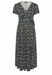 Yours Clothing FLORAL PRINT  - Maksimekko - black