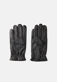 LEATHER - Luvas - black