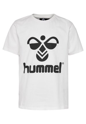 Hummel TRES  - T-shirts print - marshmallow