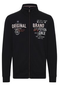 FQLENNE - Zip-up sweatshirt - black beauty