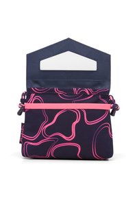 Satch Umhängetasche - pink blue neon