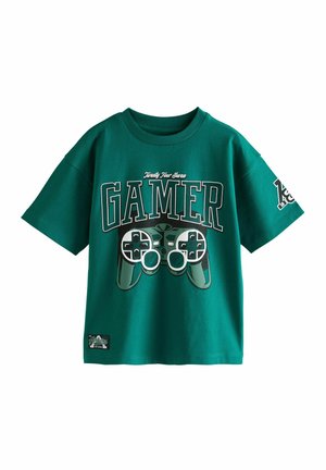 SHORT SLEEVE GRAPHIC STANDARD - Print T-shirt - green gamer