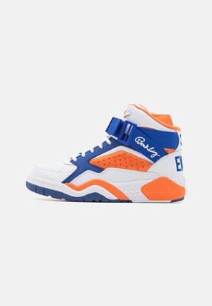 FOCUS - High-top trainers - white/orange/blue
