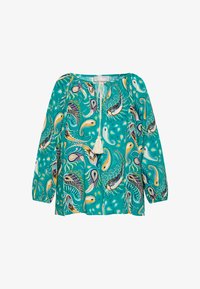 Kijelölve, türkis mehrfarbig