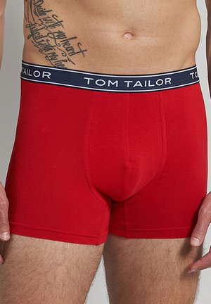 TOM TAILOR 6 PACK - Trunks - navy   grau   rot