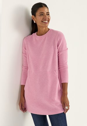 SUPER SOFT WITH POCKETS - Strickpullover - pink melange