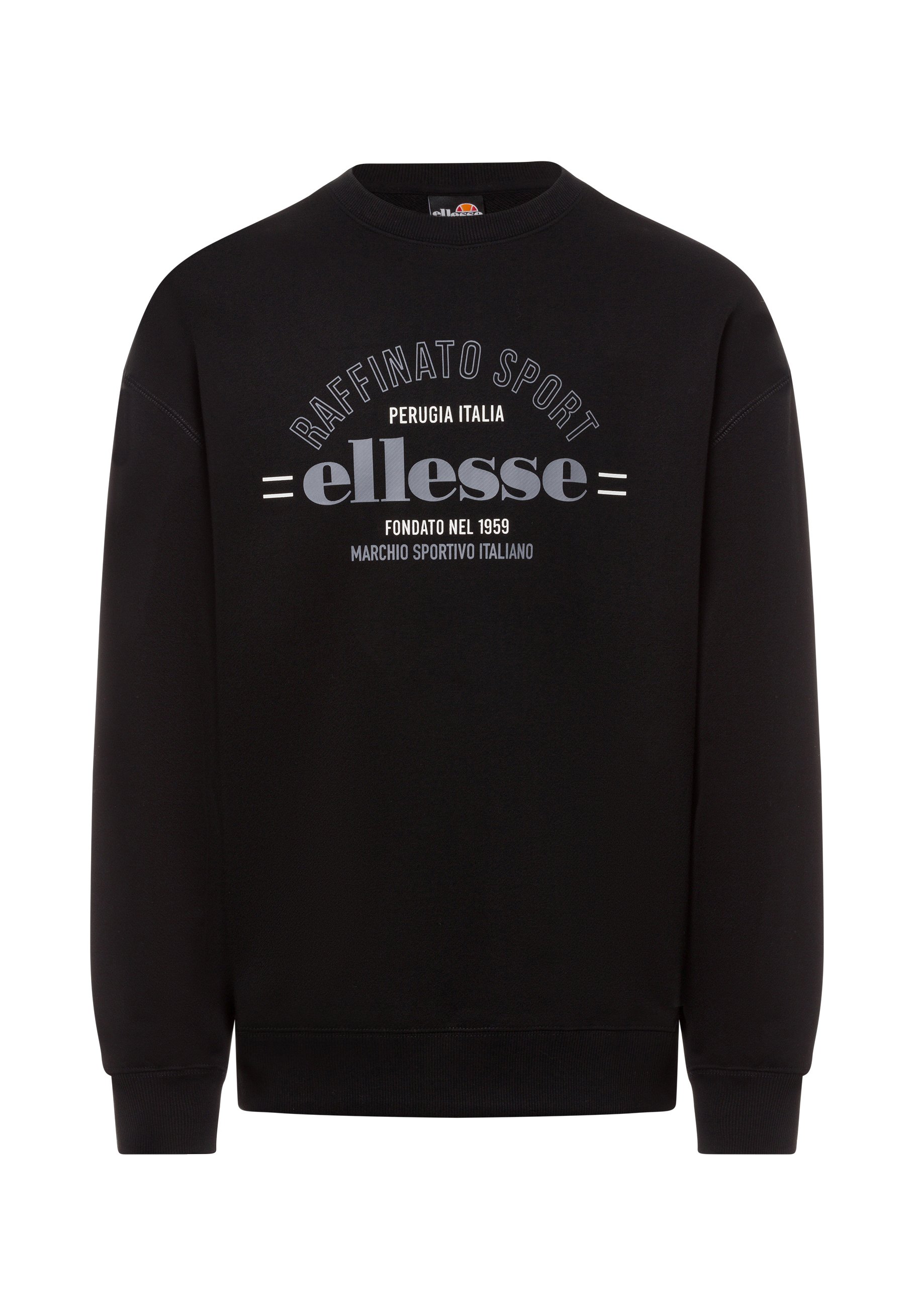 Ellesse SADALI Sweatshirt schwarz/black Zalando