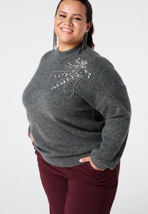 NOT TRANSLATED - Pullover - middle grey