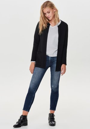 JDYSAGA NEW LONG CARDIGAN - Chaqueta de punto - black