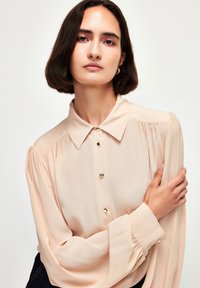 adL TIE WAIST  - Blusa - beige