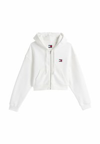 Tommy Jeans Zip-up sweatshirt - ecru