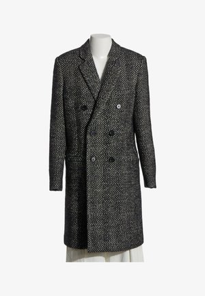 Saint Laurent, Manteau classique - black white