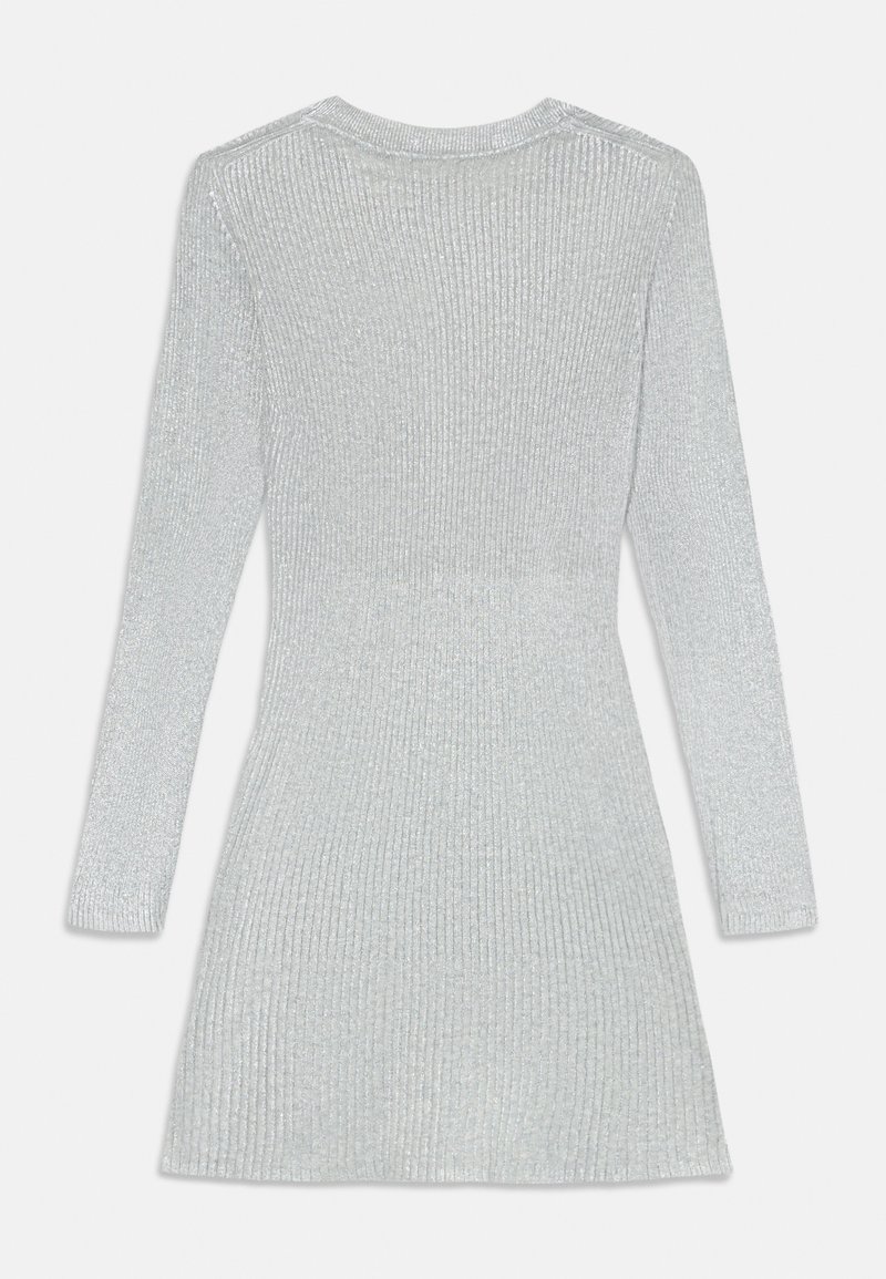 Calvin Klein Jeans SWEATER DRESS - Jumper dress - silver-coloured -  Zalando.ie