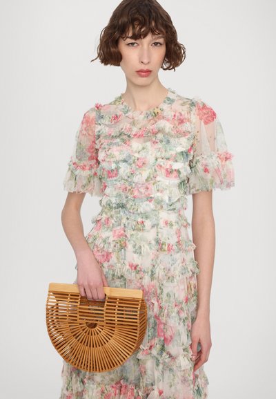 Needle & Thread FLORAL ROMANCE ROUND NECK BALLERINA DRESS - Festklänning - moonshine