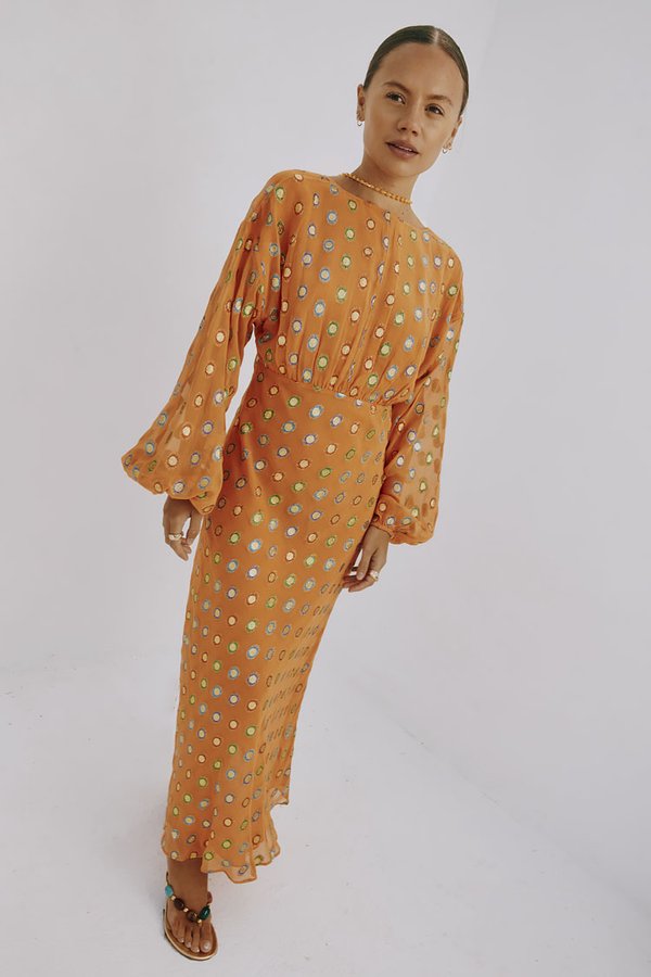 ELODIE DRESS - Maxi dress - cream