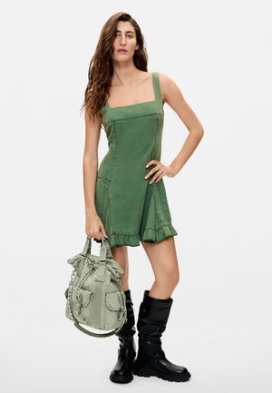 Desigual, MEDIUM MULTI-POSITION BACKPACK - Rucksack - green