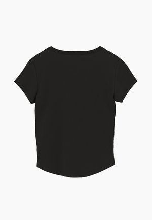 OXXO, OXXO V NECK SLIM FIT T-SHIRT - T-shirts basic - black
