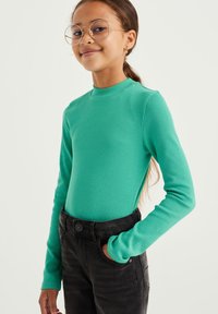 WE Fashion Ilgarankovis viršutinės dalies drabužis - green