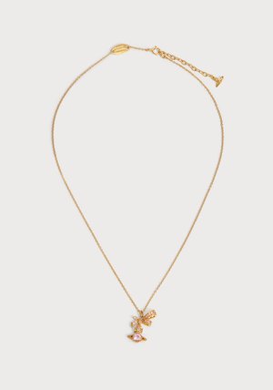 Vivienne Westwood, ANGELIQUE PENDANT - Necklace - gold-coloured/lavender pink
