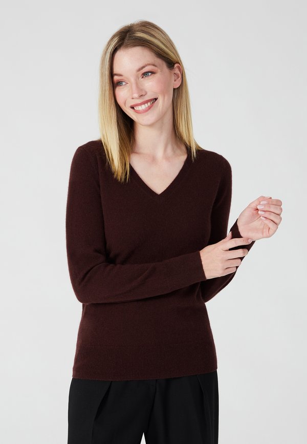 Strickpullover - chocolate