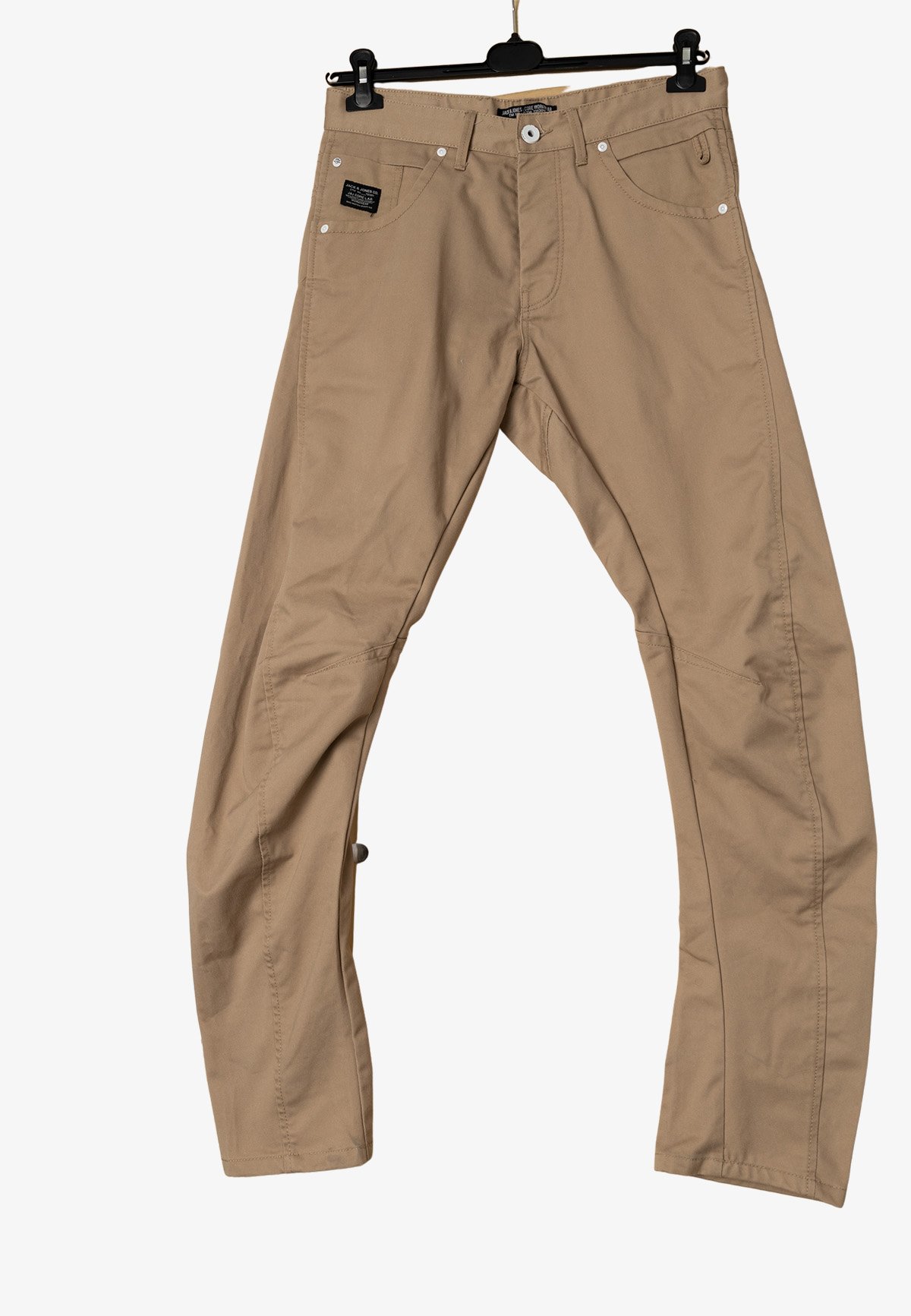 Relaxed Fit Jack And Jones Hosen Beige Slim Fit Chino Trousers