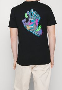 Santa Cruz T-shirt med print - black