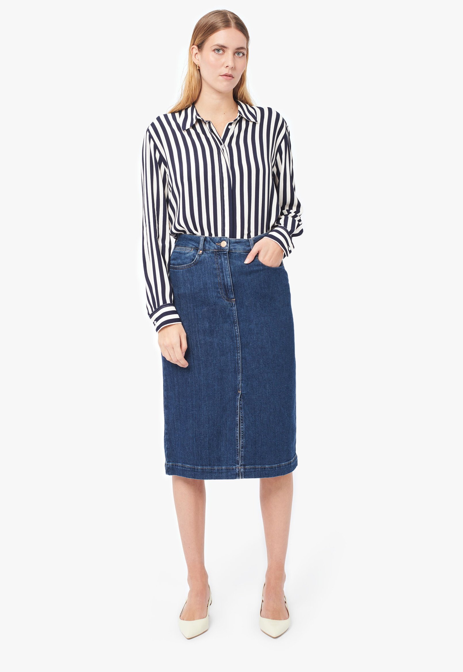 Jupe Longue Zalando Jupe Jean Caroll ROCK JLUCIA Jupe En