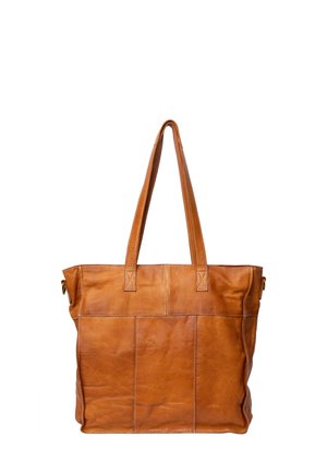 JUNE - Shopping Bag - burned tan